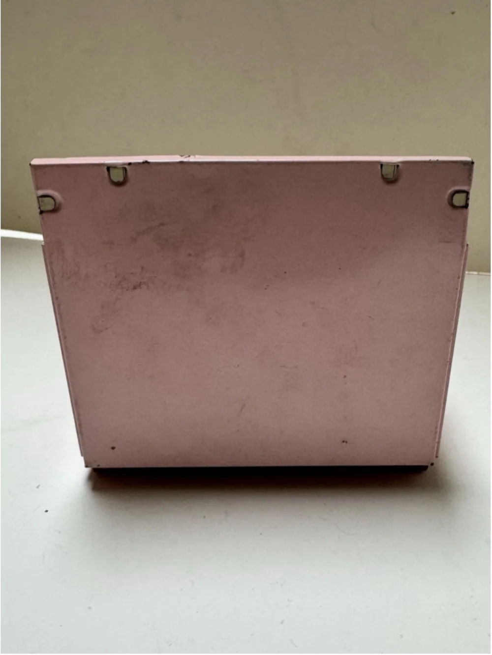 Vintage 1950s Japan Tin Litho Electric Dollhouse Pink Sink & Dishwasher Or Oven